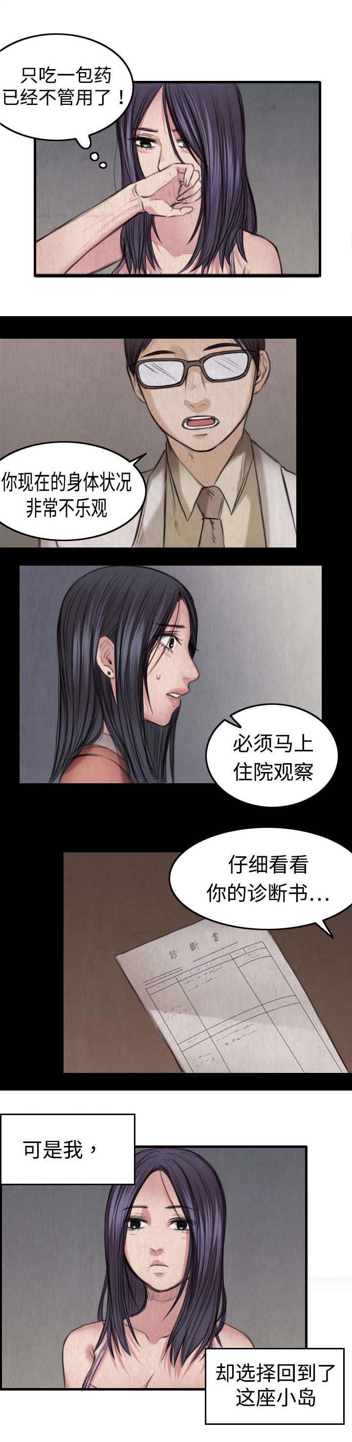 复仇之火电影漫画,第7章：小正归岛1图