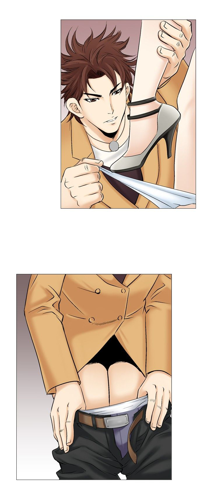 心灵猎人在线观看漫画,第40章：厕所里的疯狂1图