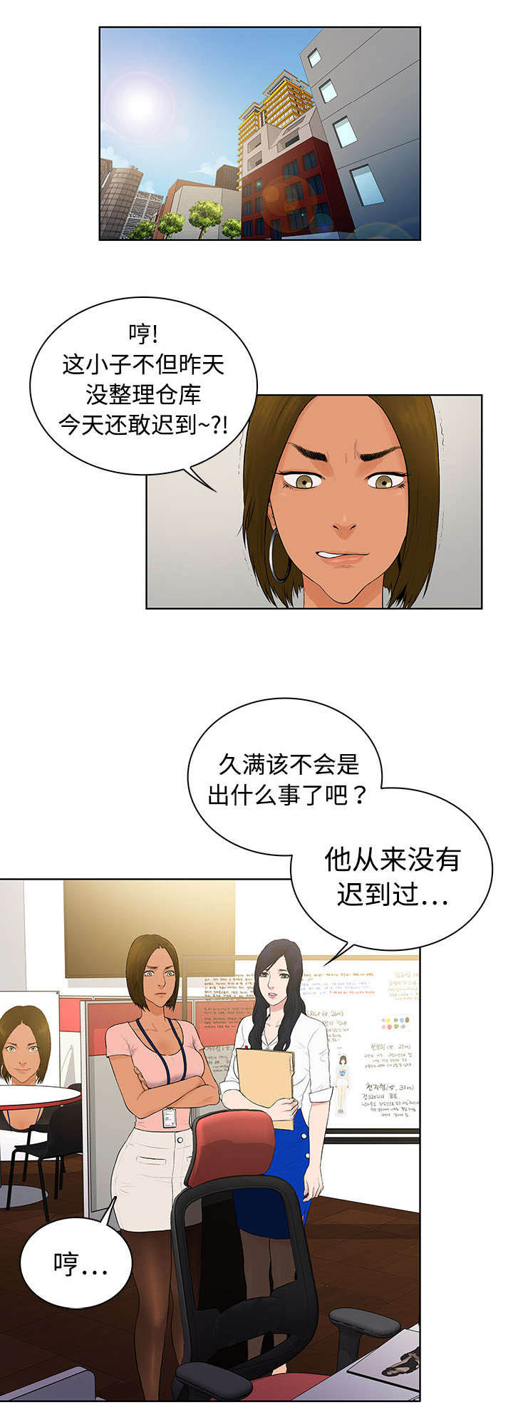 神奇公司在哪里漫画,第4章：仓库2图