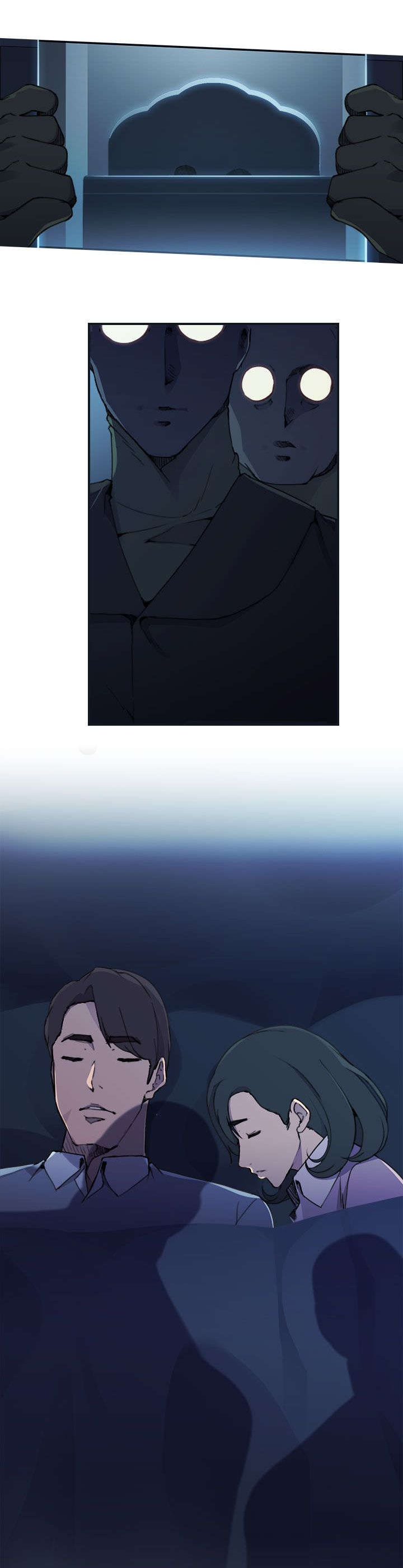 幕后注视漫画,第5章：绑架1图