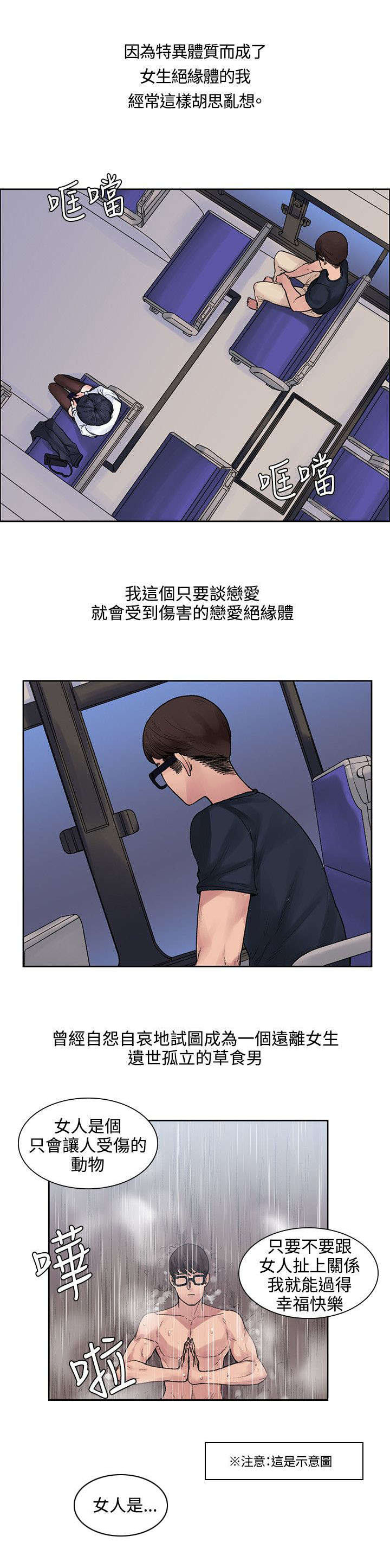 302路漫画,第14章：公车上2图