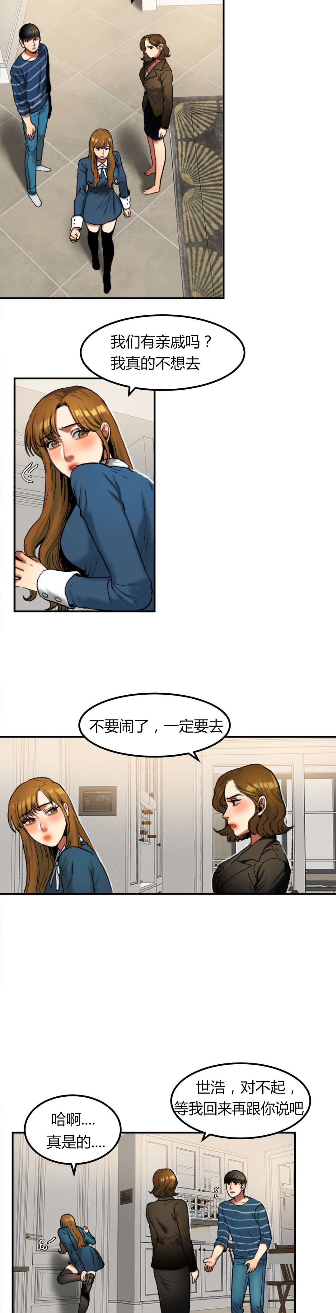 夫人的夫加一笔变什么字漫画,第58章：去见亲戚2图