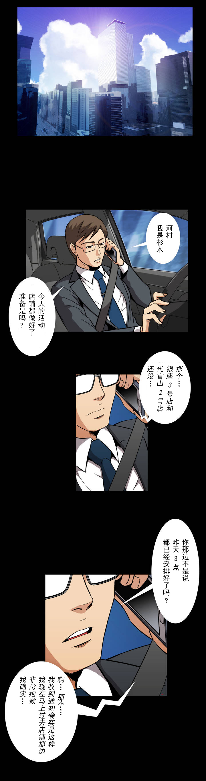 杉本课长漫画,第4章：打招呼2图