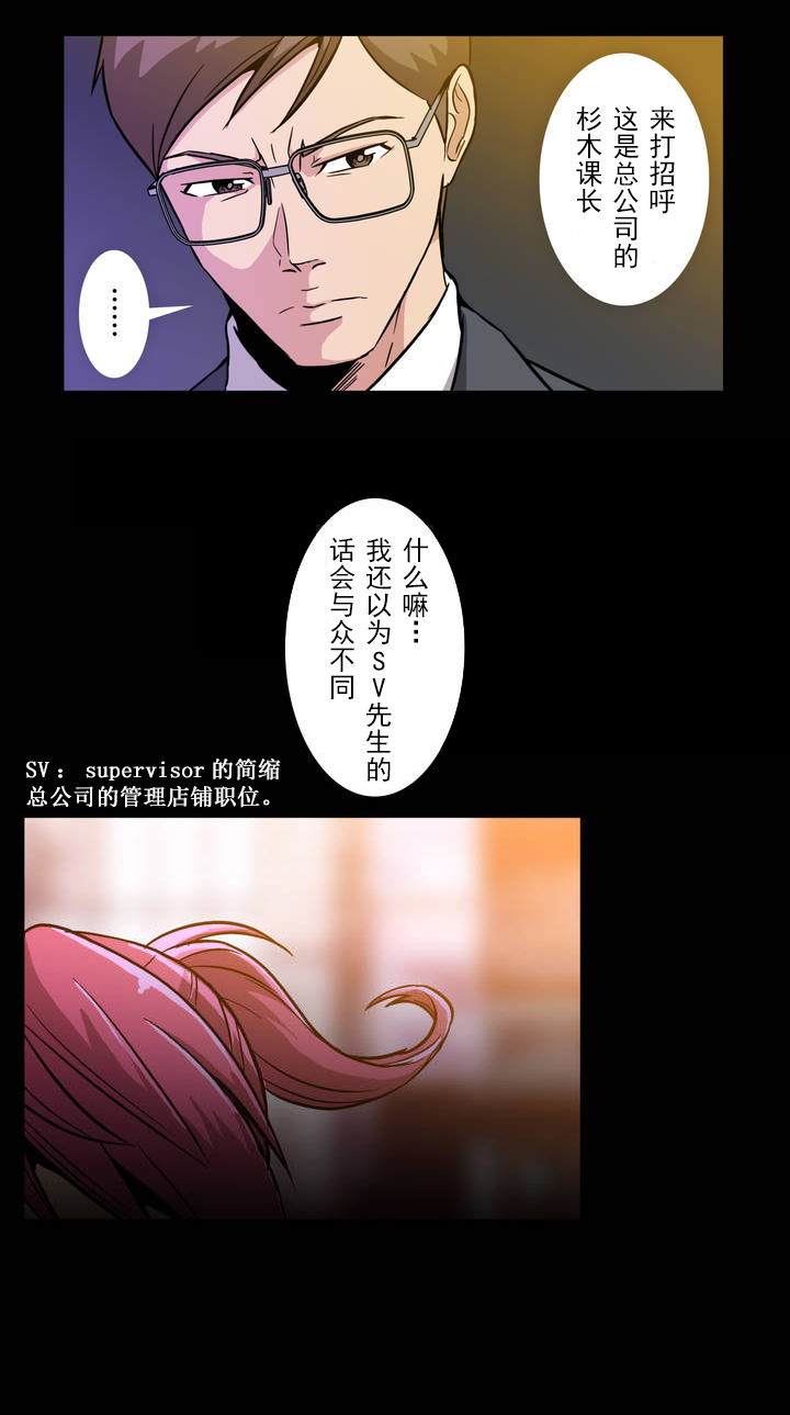 杉本优奈漫画,第4章：打招呼1图