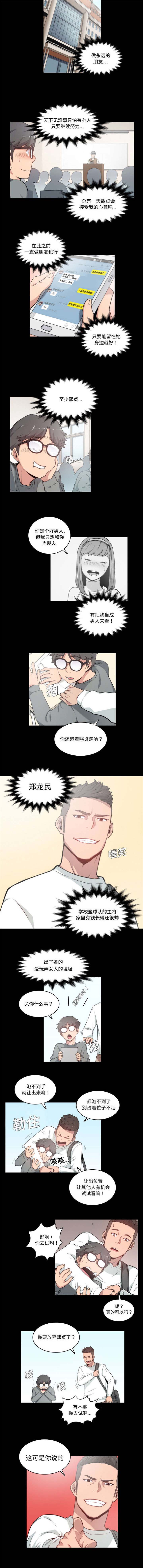 金手指免费观看完整版漫画,第6章：坚持1图