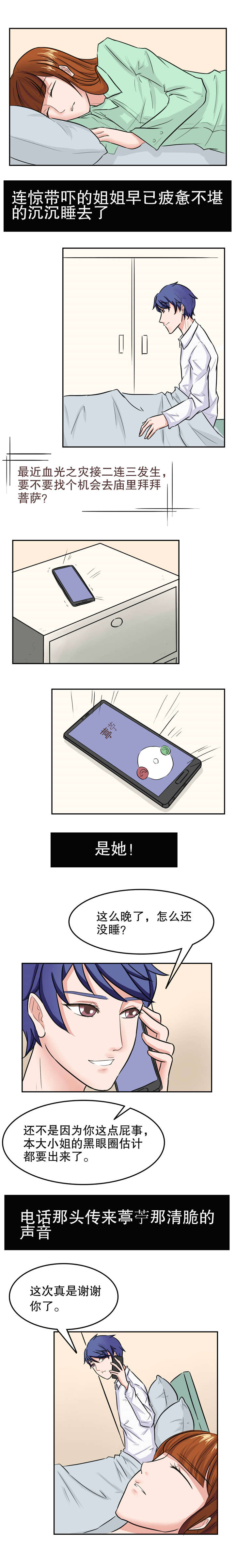 阚巍简历漫画,第42章：医院2图
