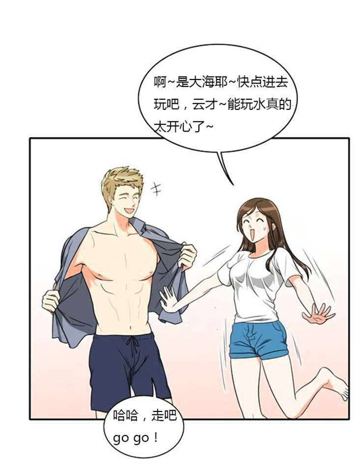 同步穿越韩漫在线阅读漫画,第32章：怕水2图