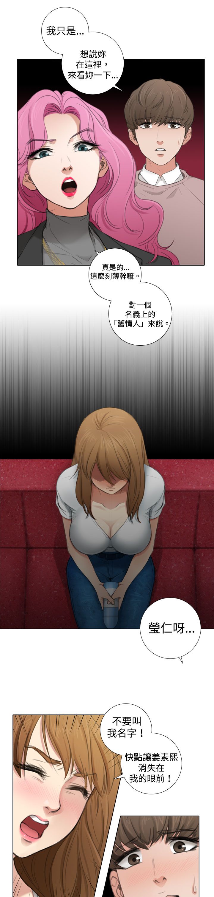 真实的表演漫画,第8章：旧相识1图