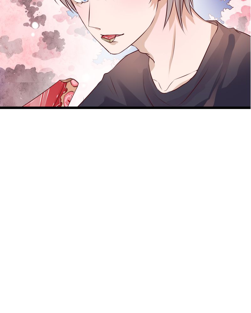 雨后的故事动图gif姐弟两漫画,第35章：樱花树下1图