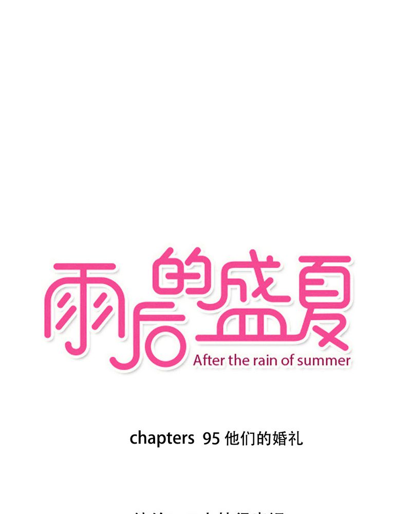 雨后的盛夏漫画,第95章：他们的婚礼1图