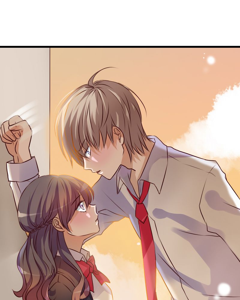 雨后的故事动图90秒动图漫画,第31章：壁咚？2图