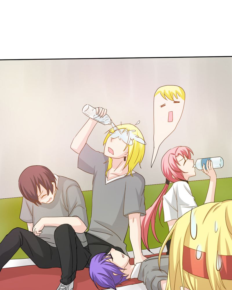 魔力茉莉的奇幻爱情漫画,第4章：比赛前夜1图