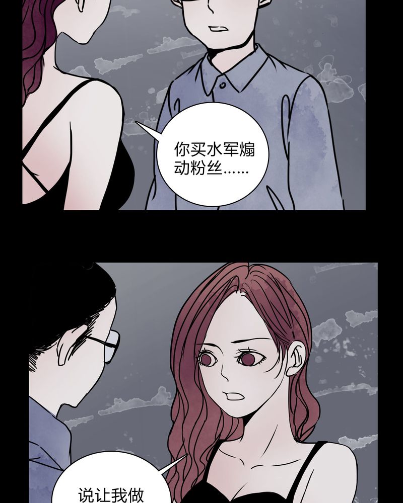 女巫生小孩漫画,第28章：女演员买水军2图