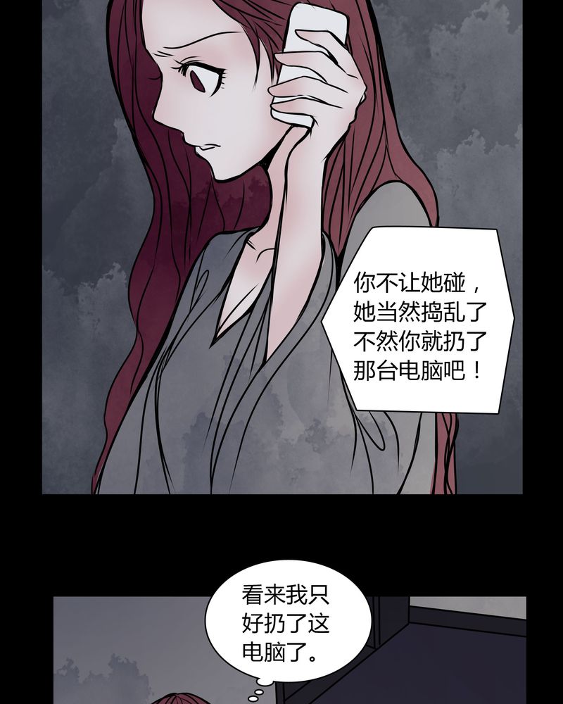 女巫安妮海瑟薇漫画,第34章：女鬼转世2图