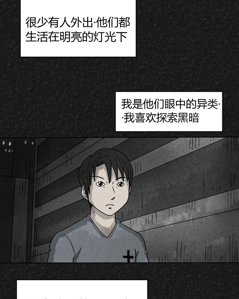 猎悚短话28话和29话漫画,第17章：寻光上2图