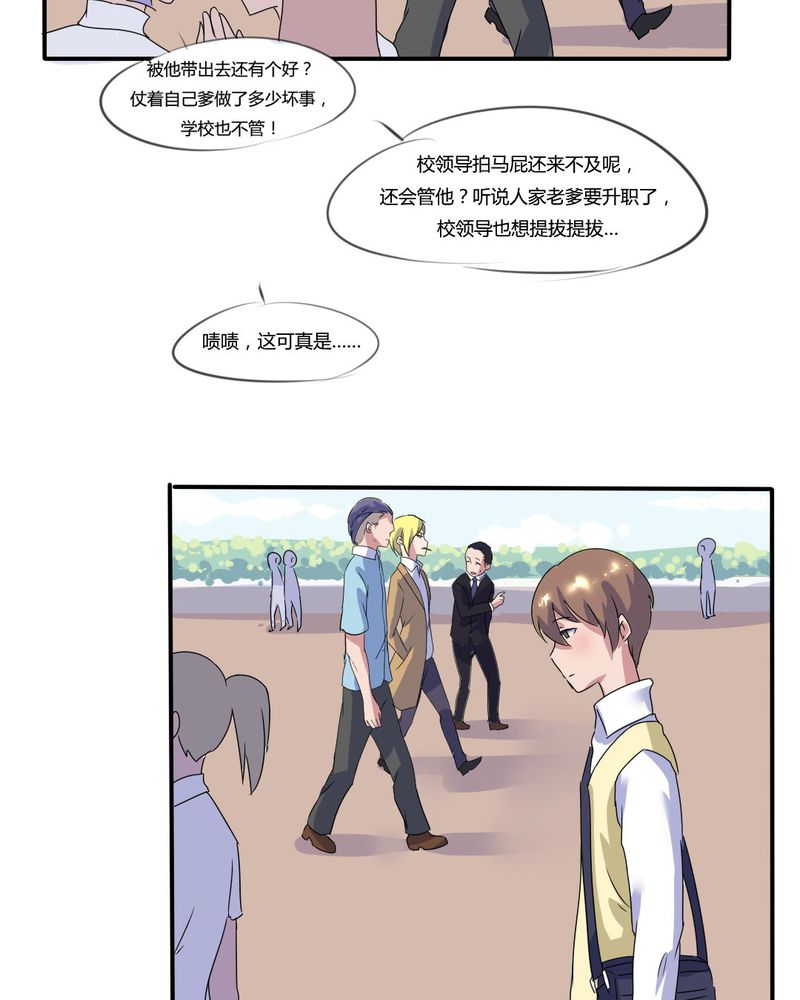 我的鬼神老公漫画,第6章：官二代校园欺男霸女2图