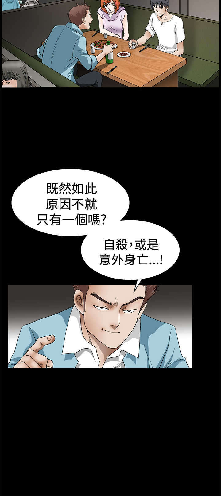 神秘包裹竟然是尸体漫画,第27章：曾经2图