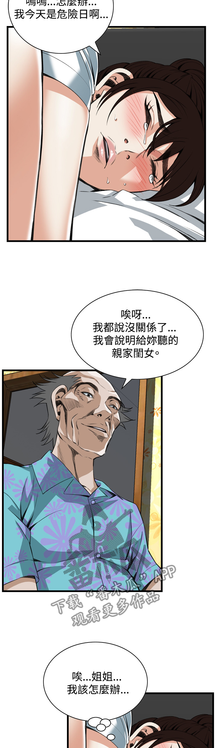 窥视者2021完整漫画,第79章：无事发生1图