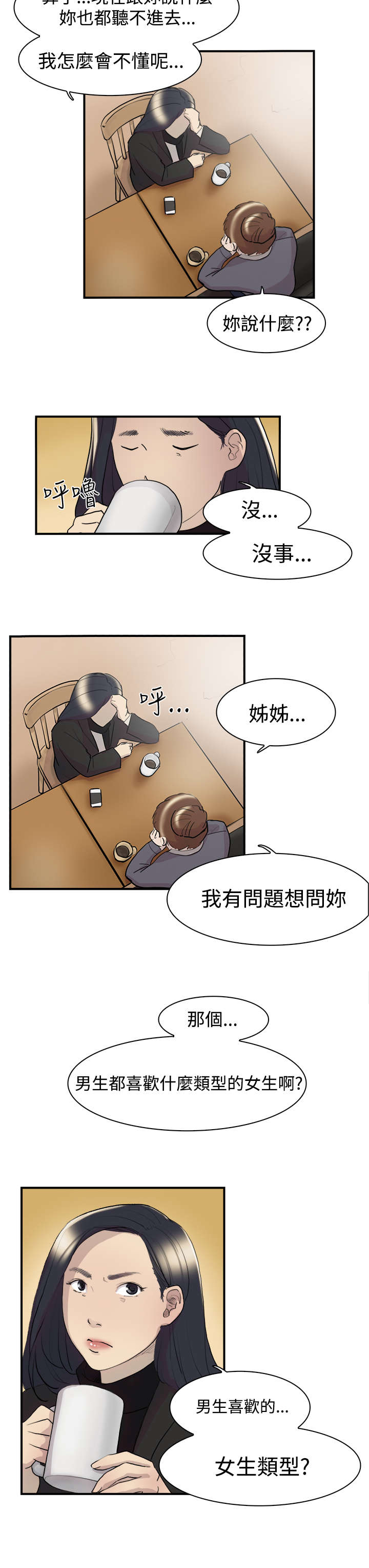 昼夜连绵男主叫什么漫画,第8章：理想型1图