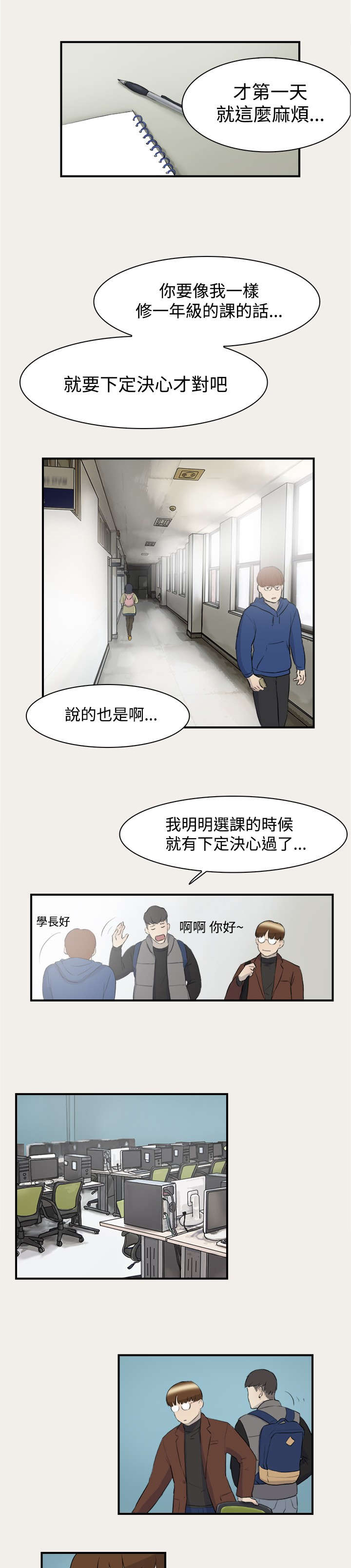 昼夜男友漫画,第6章：变身2图