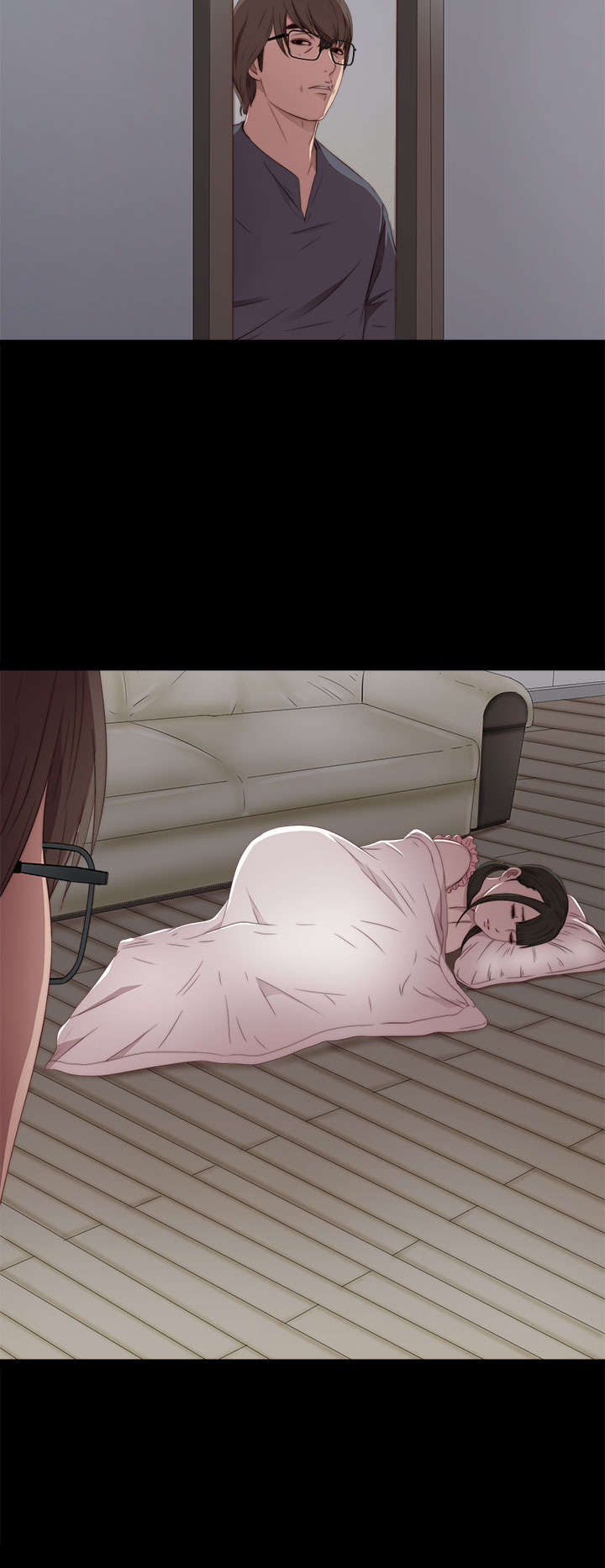 隔壁练瑜伽的夫妇漫画,第57章：更强的老虎1图