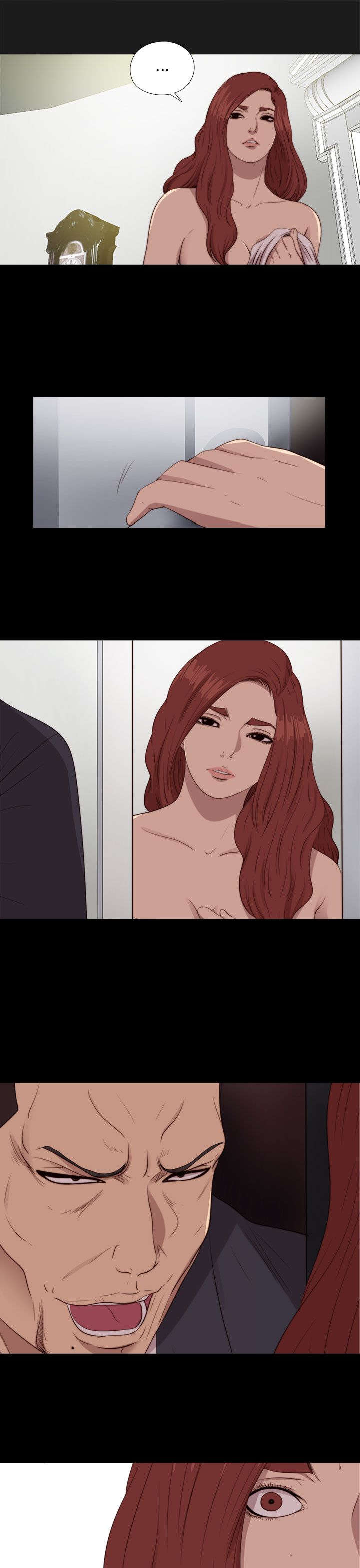 隔壁练瑜伽的夫妇漫画,第153章：彻查1图