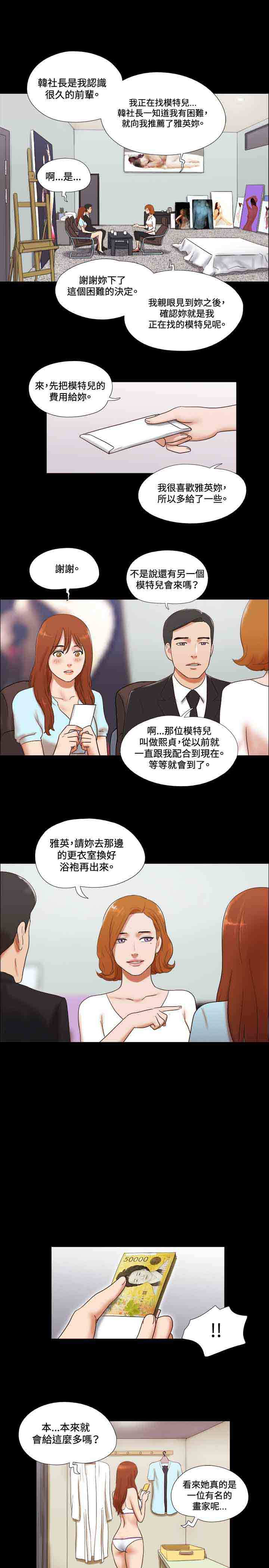 幻想之城手游漫画,第43章：模特2图