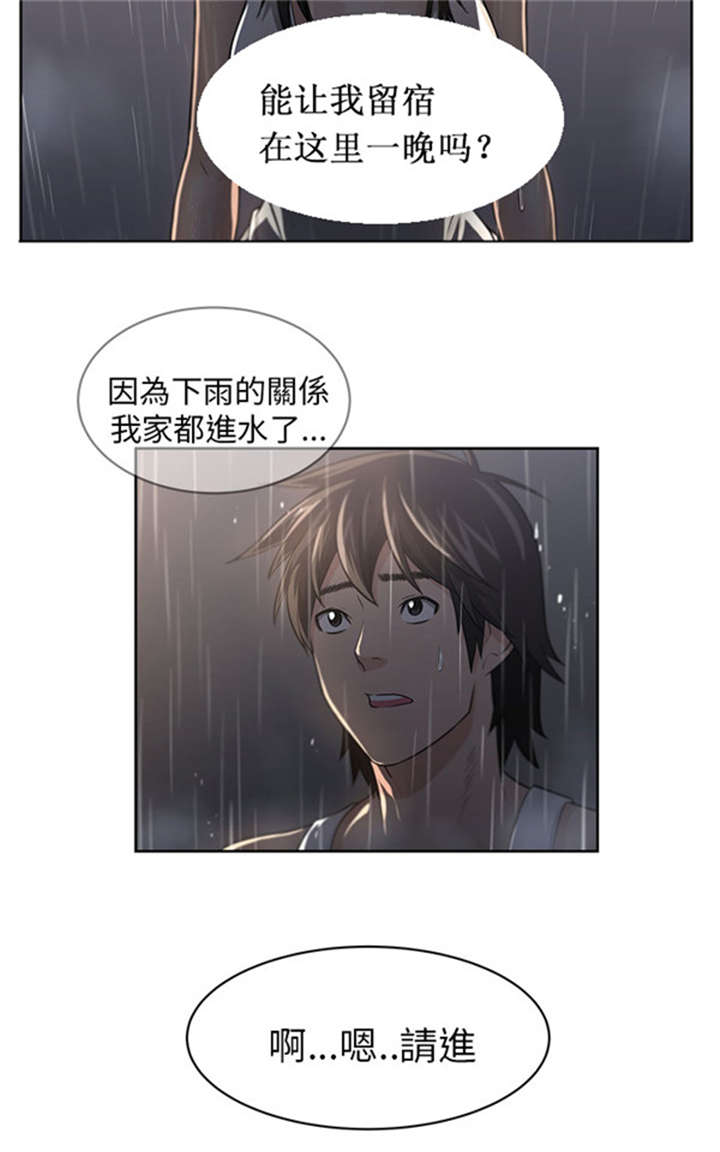 我的女老板叫淇淇漫画,第5章：借宿2图