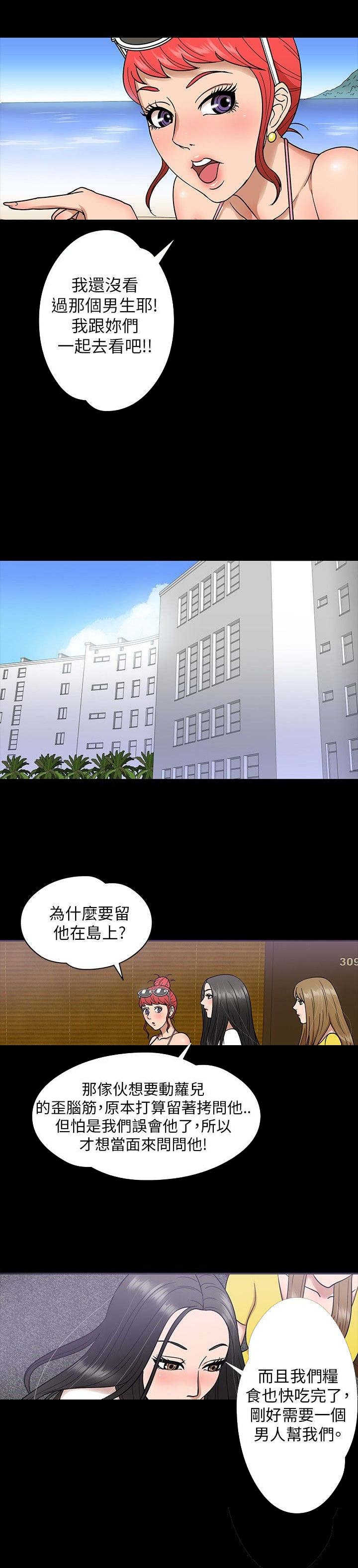 神秘小岛真相漫画,第6章：围观2图