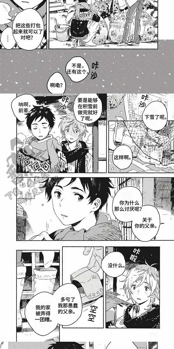 雪中的你好美漫画,第5章：讨厌1图