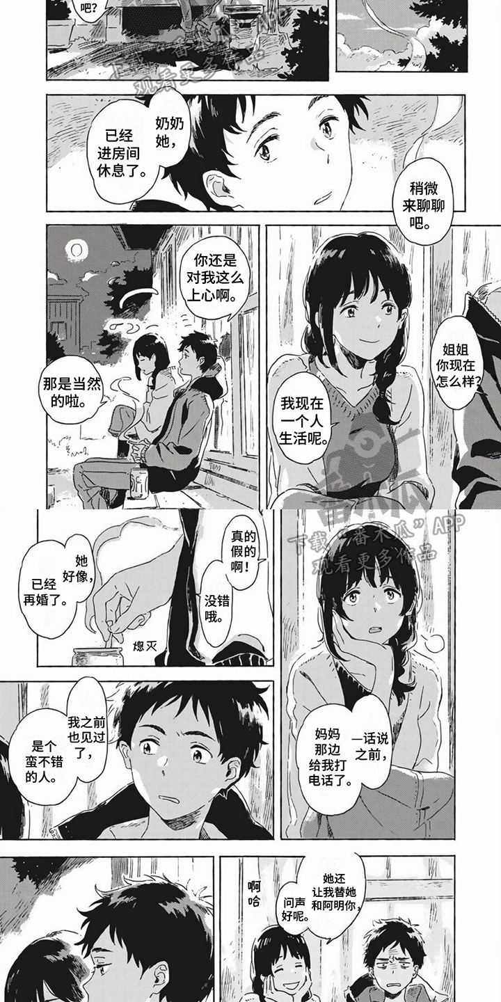 雪中的你好美漫画,第20章：想获得幸福1图