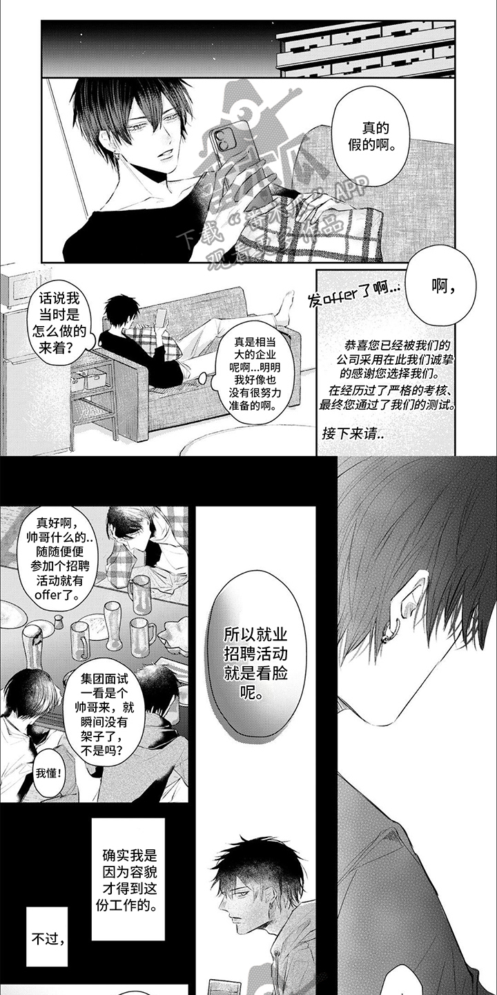 路人角色逆袭漫画,第9章：虚假的我1图