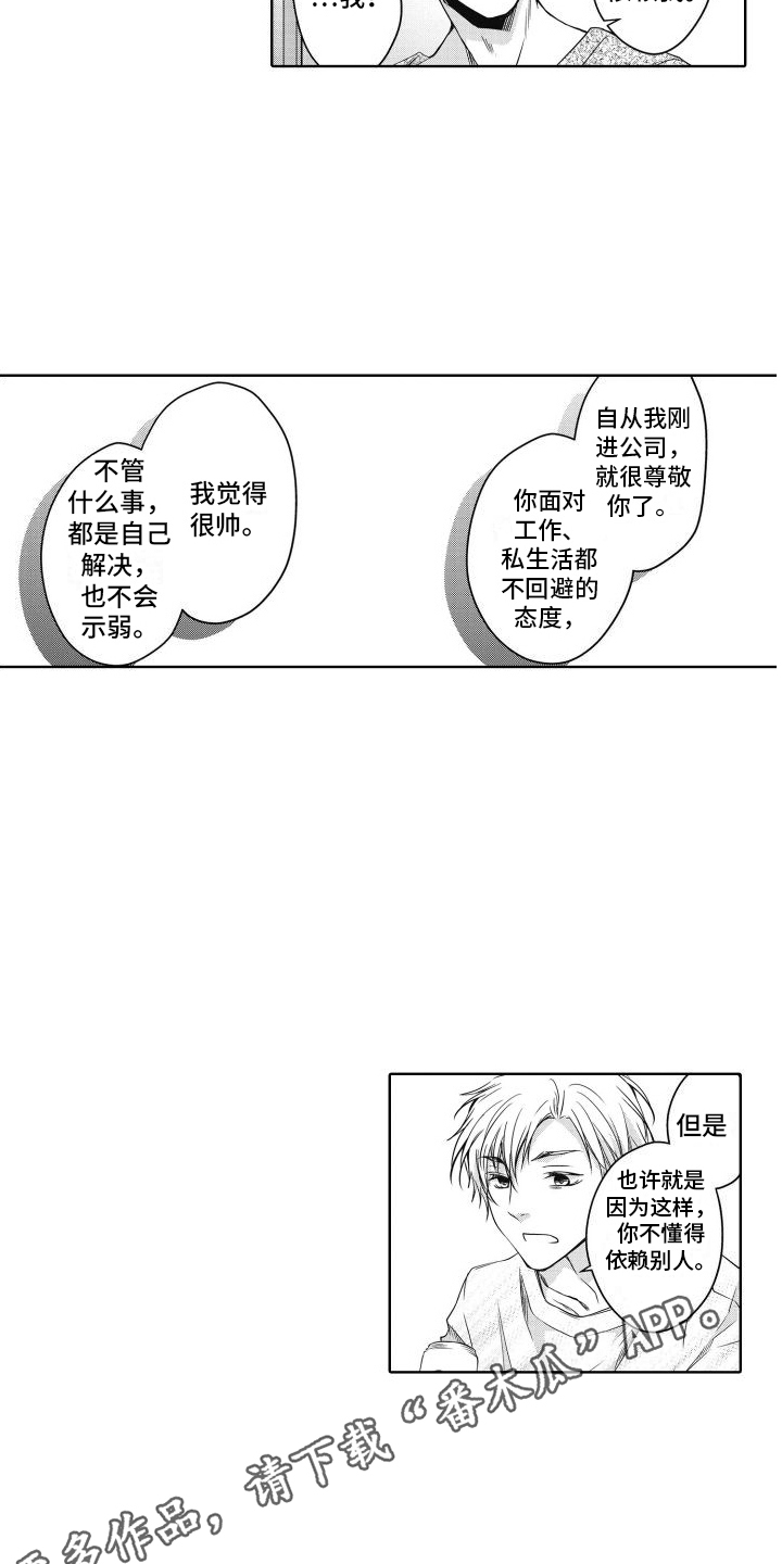职场情缘漫画,第4章：依赖1图