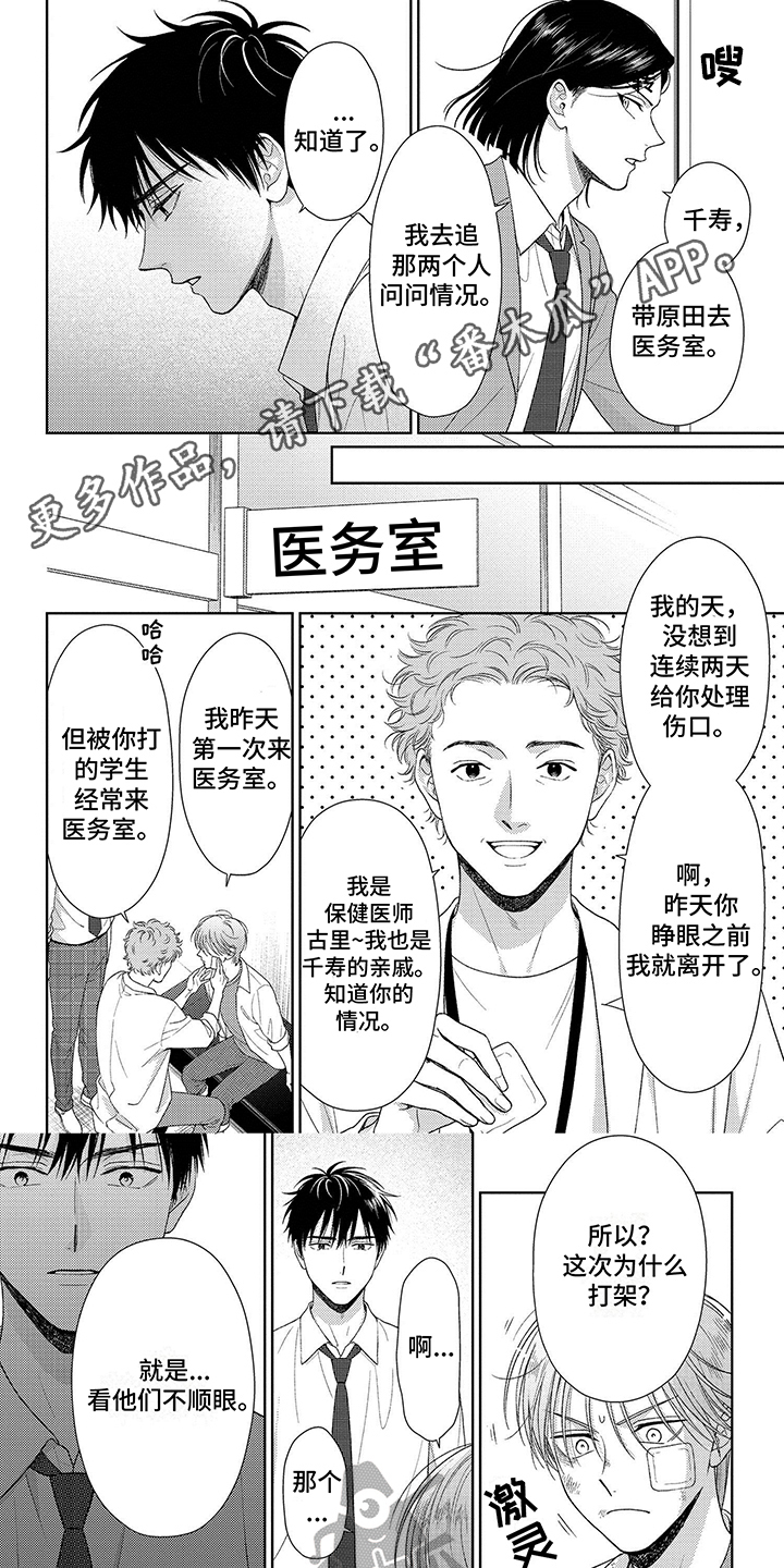 关于申请比赛的申请书漫画,第8章：担心1图