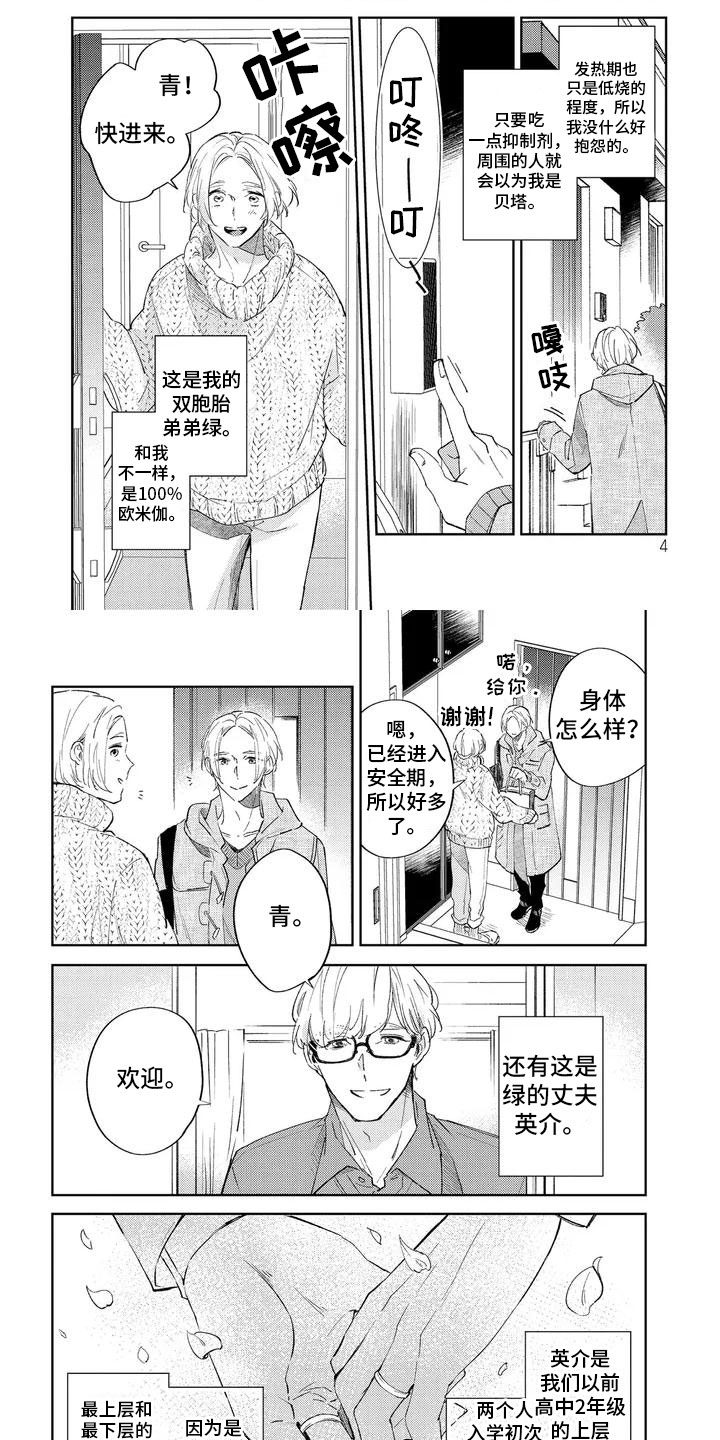 睁开眼睛是你漫画,第1章：路遇美男2图