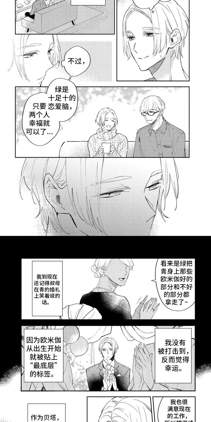 别睁开双眼漫画,第1章：路遇美男2图