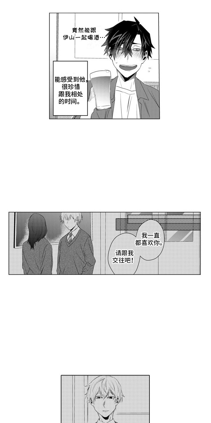 让你开心漫画,第15章：接受好意1图