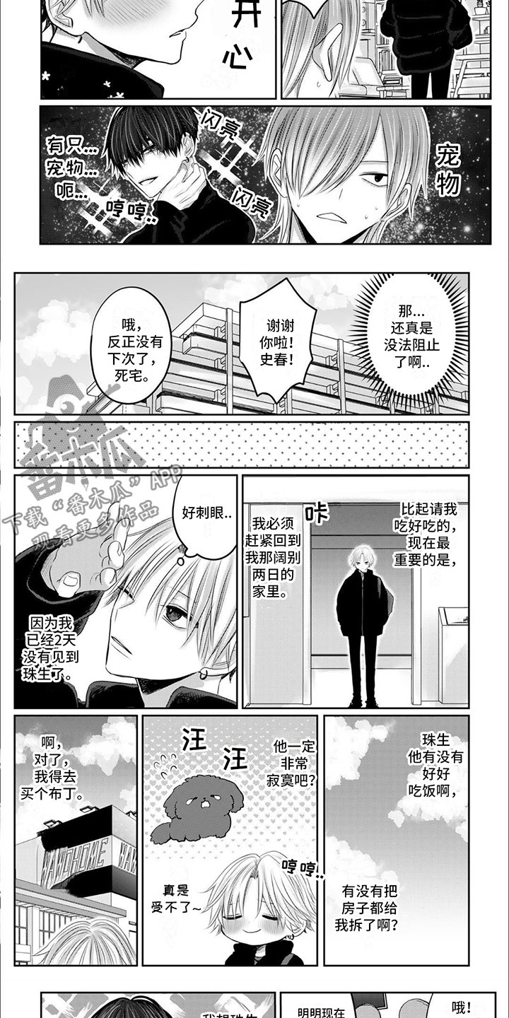 宠物爱人小说漫画,第12章：表达心意1图