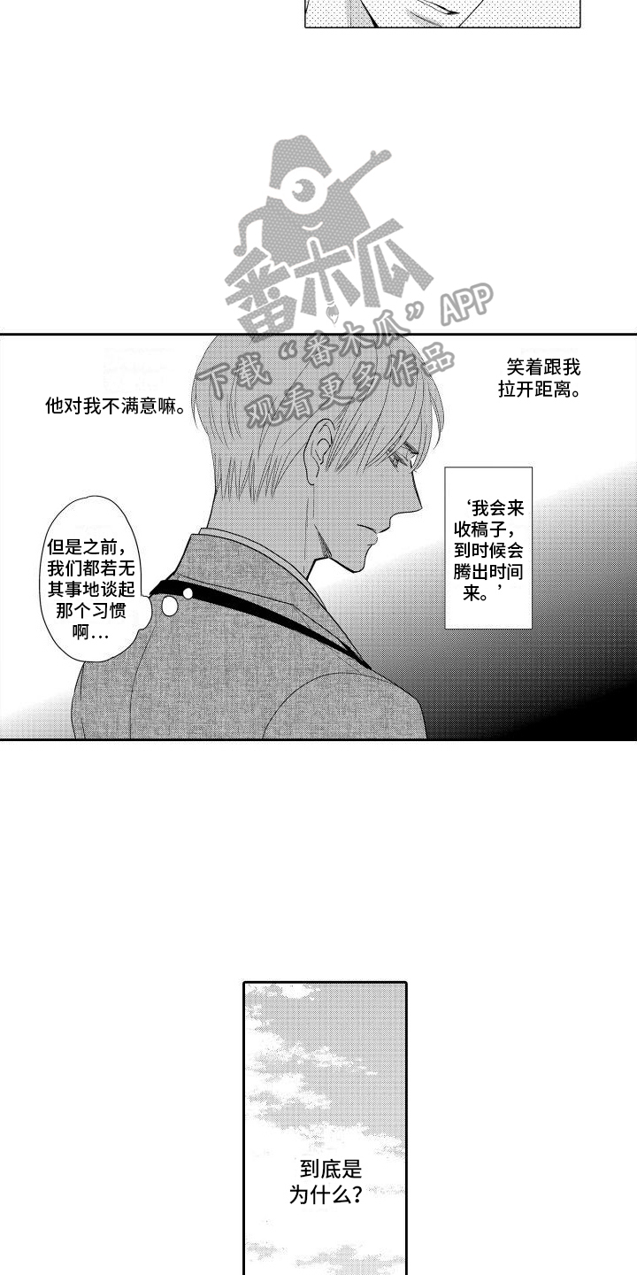 最佳小说家漫画,第10章：停笔了1图