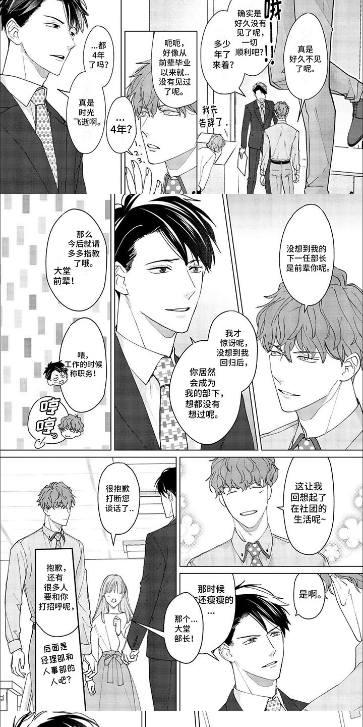 上司的秘密漫画,第1章：新上司2图