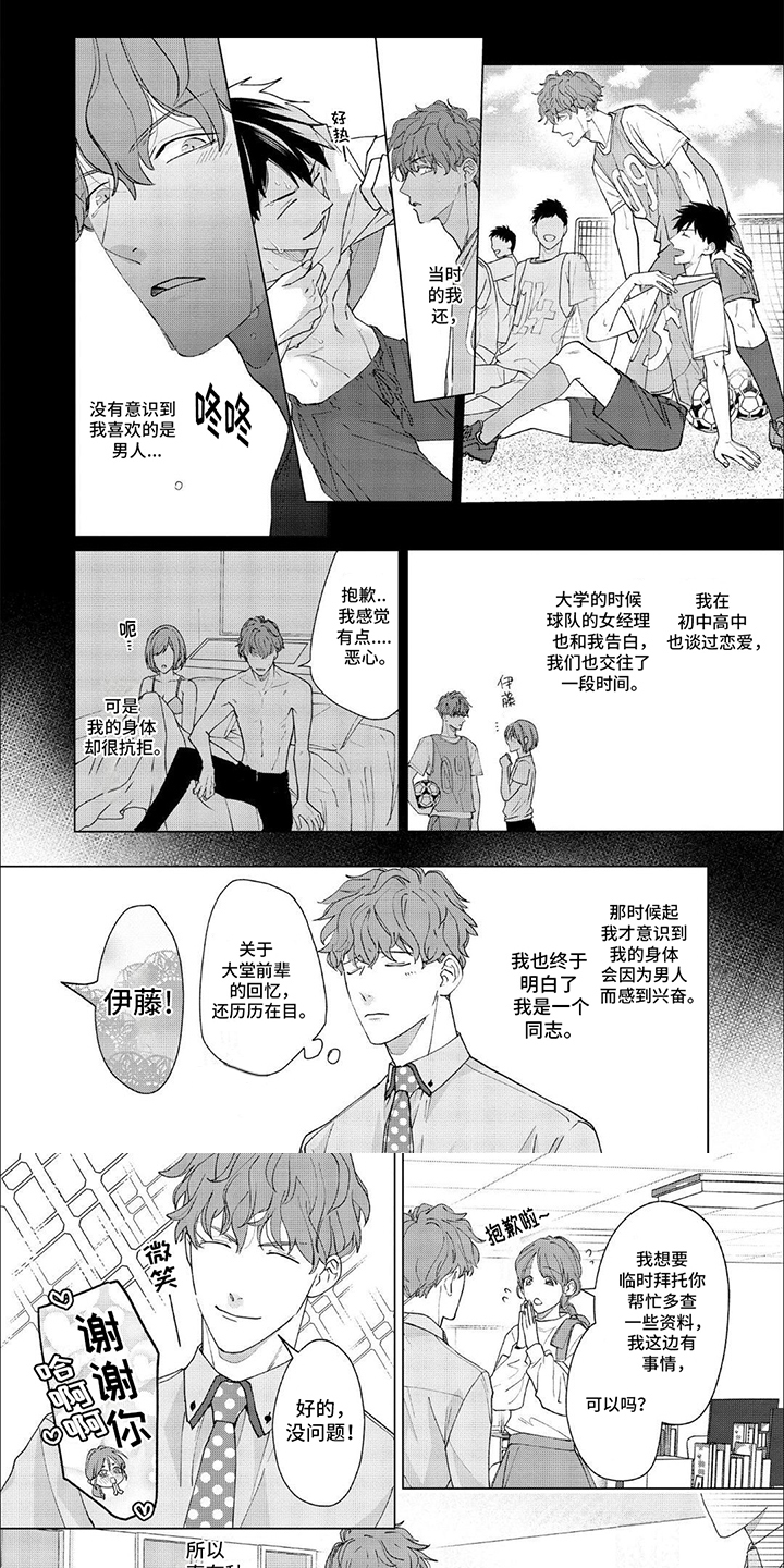 上司的秘密漫画,第2话1图