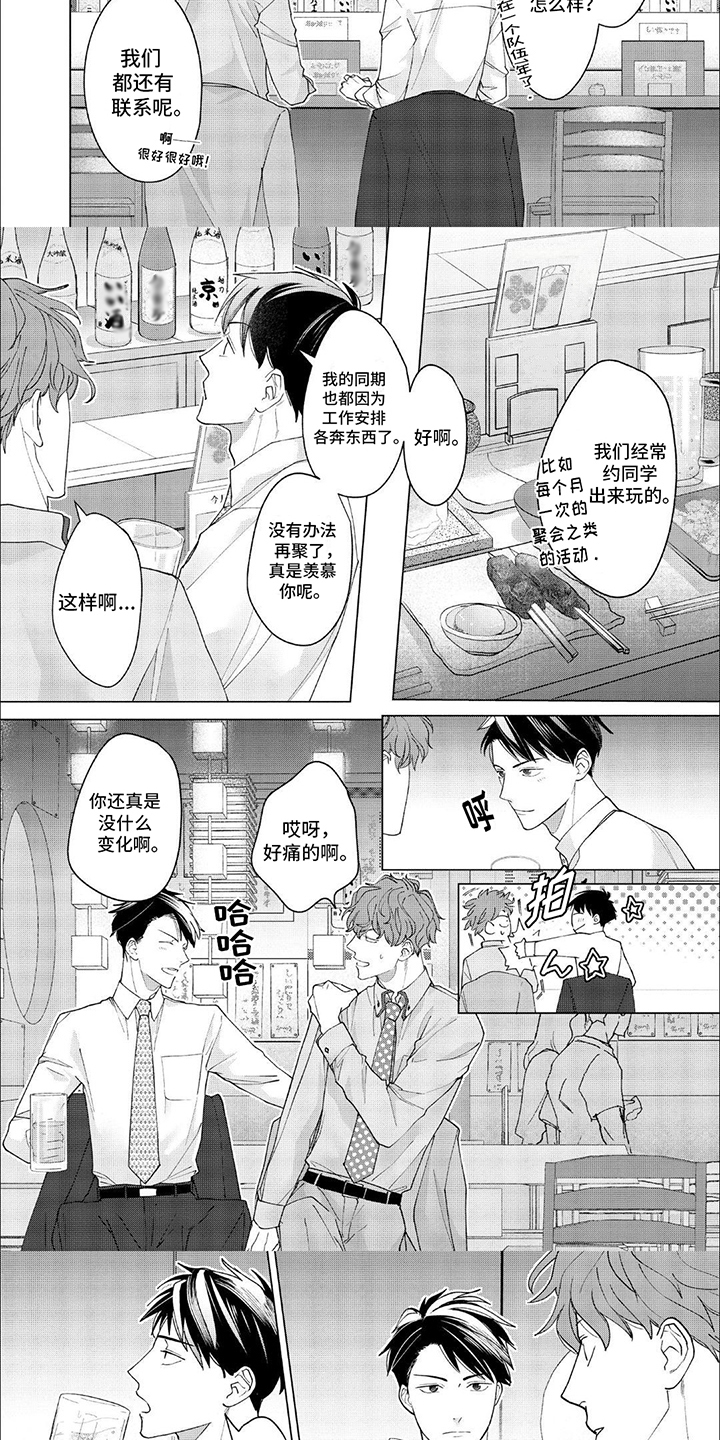 上司的秘密小说漫画,第2章：小聚1图