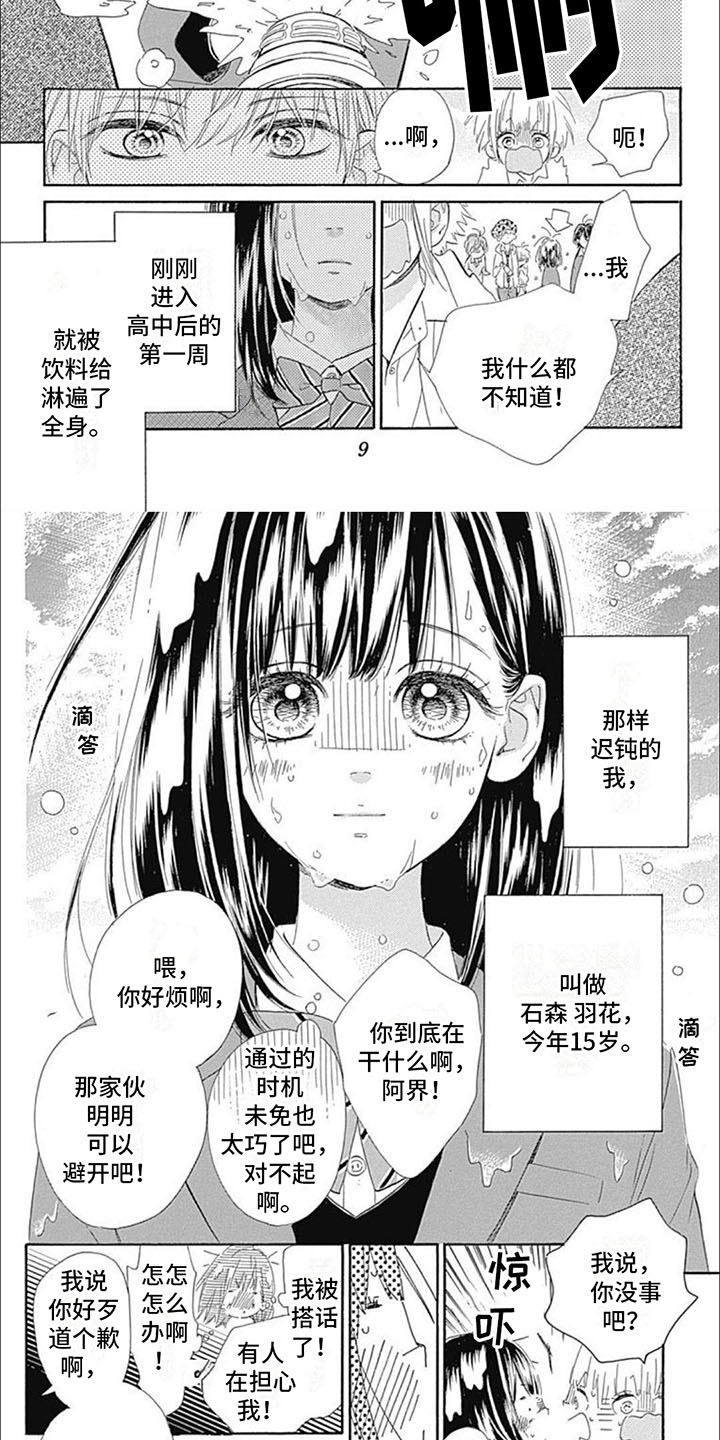 蜂蜜柠檬苏打是不是打广告漫画,第1章：意外1图