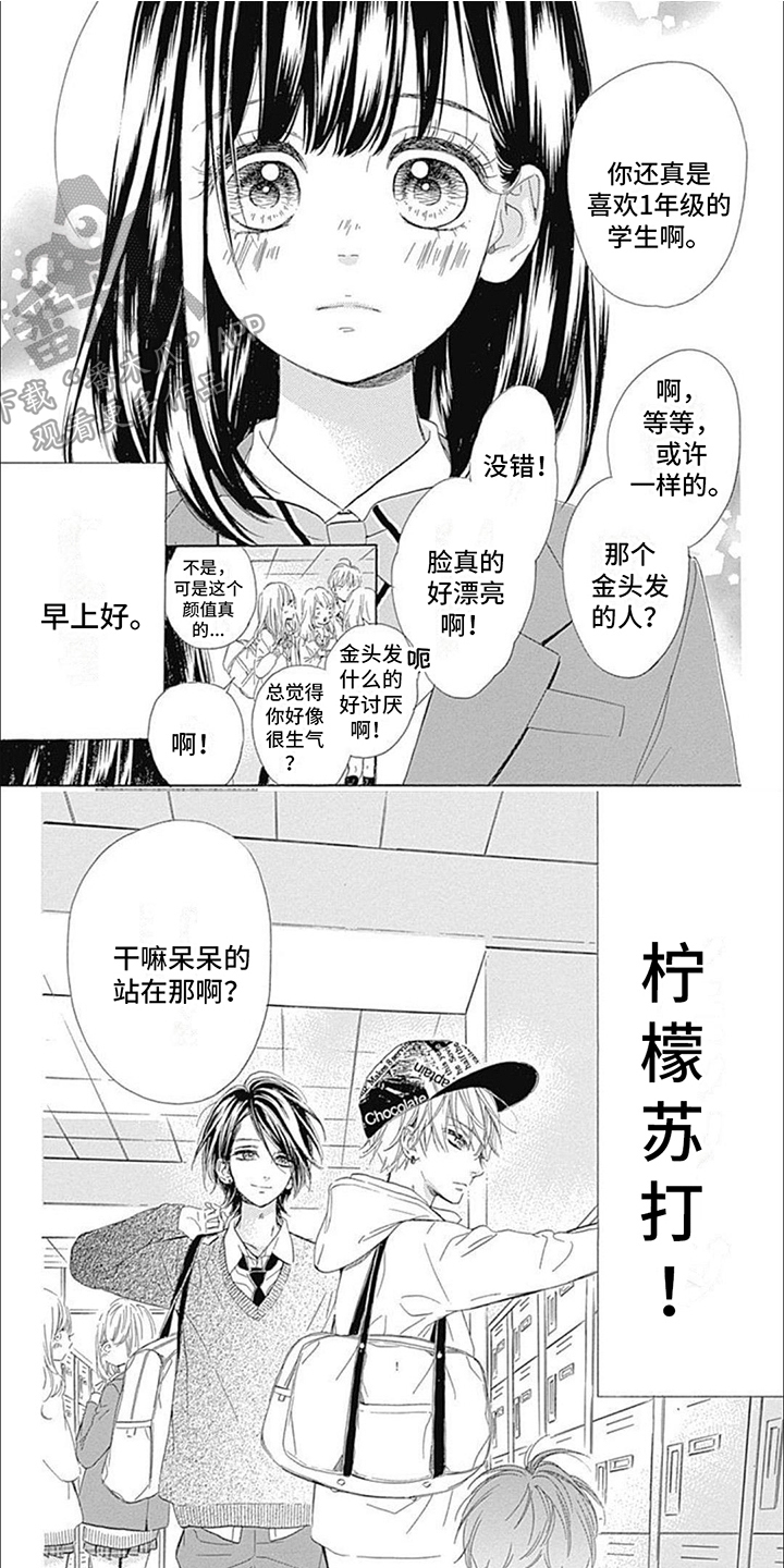 蜂蜜柠檬碳酸水漫画,第6章：体育课1图