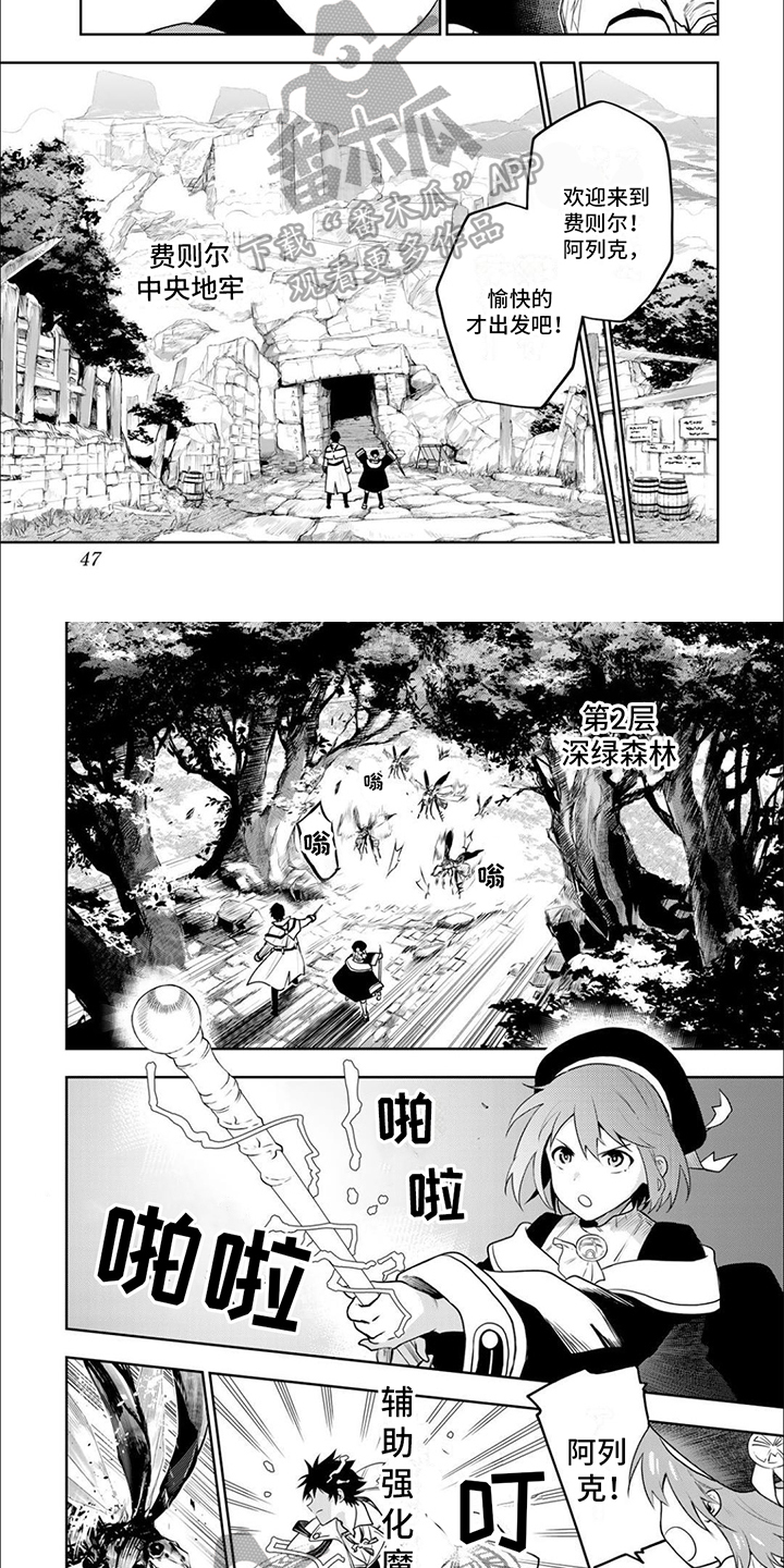 传说中勇者的传说漫画,第6话1图