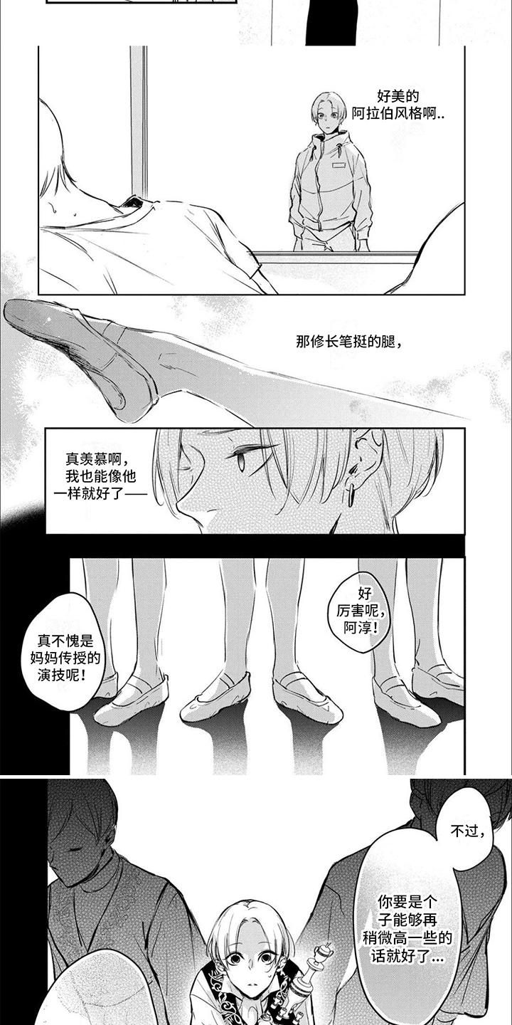 舞蹈王静老师漫画,第1话1图