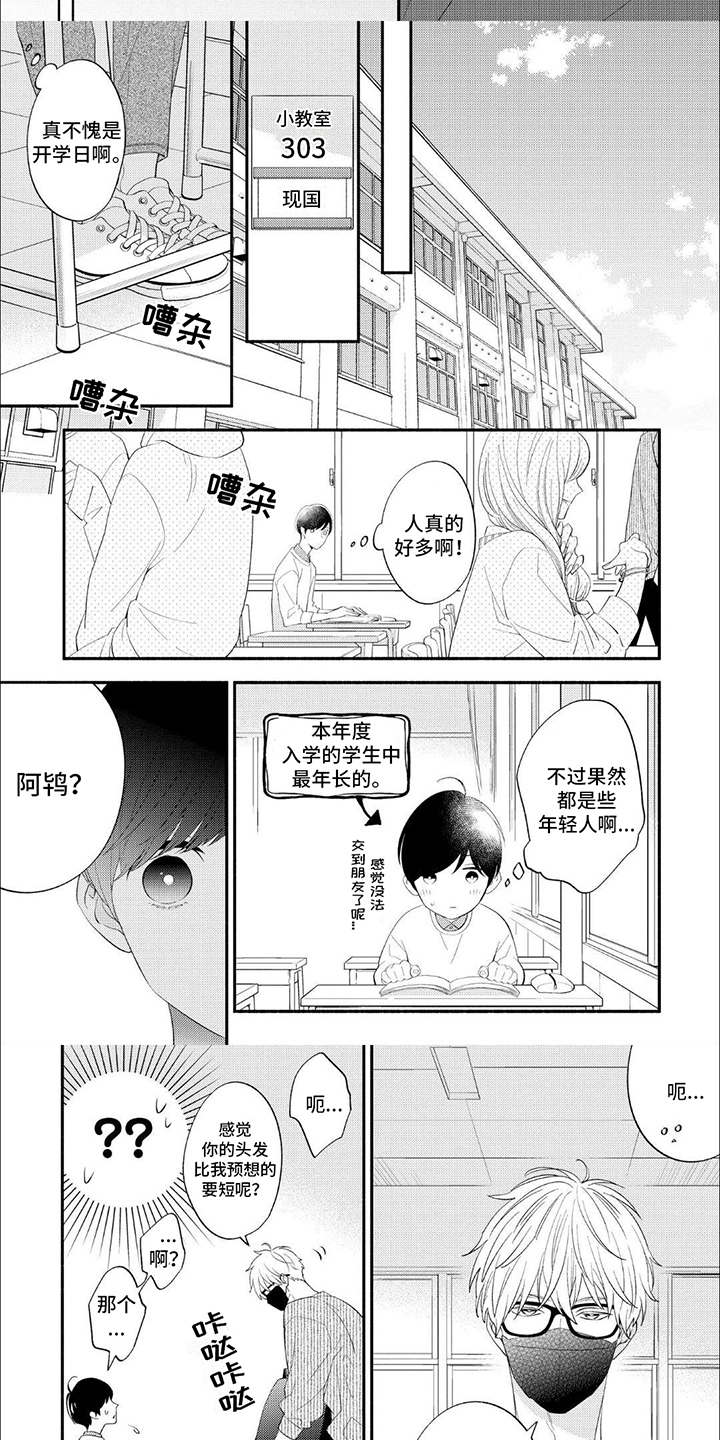 成为高中生以后作文漫画,第2话2图