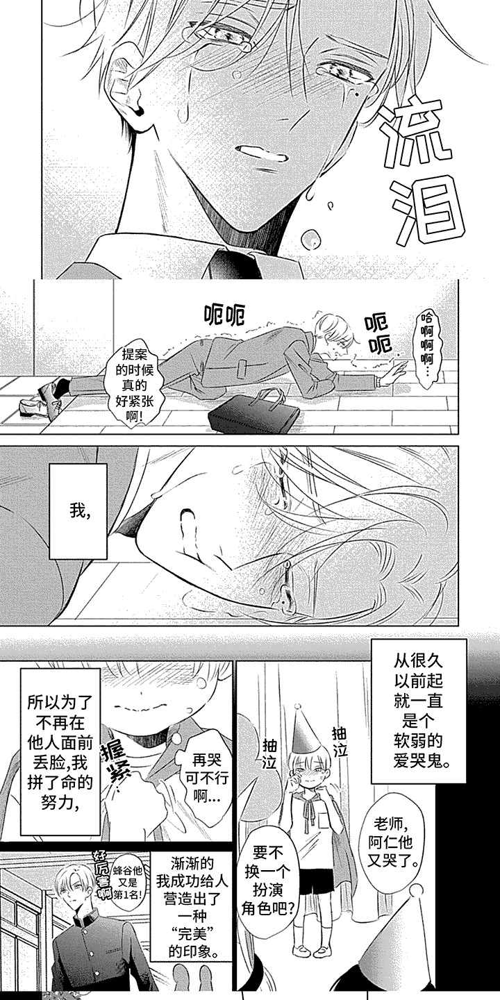 哭包主角漫画,第1话1图