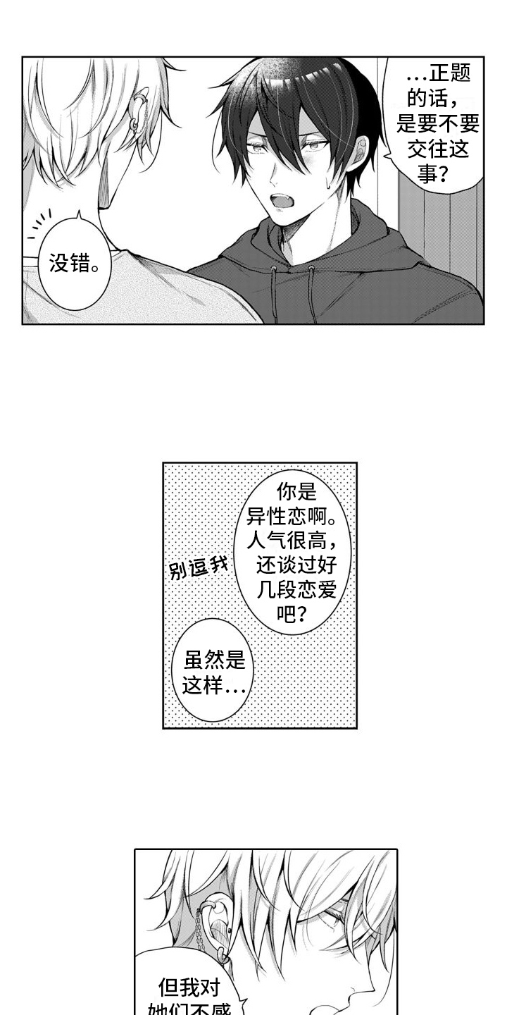 我们交往吧韩语漫画,第2话2图