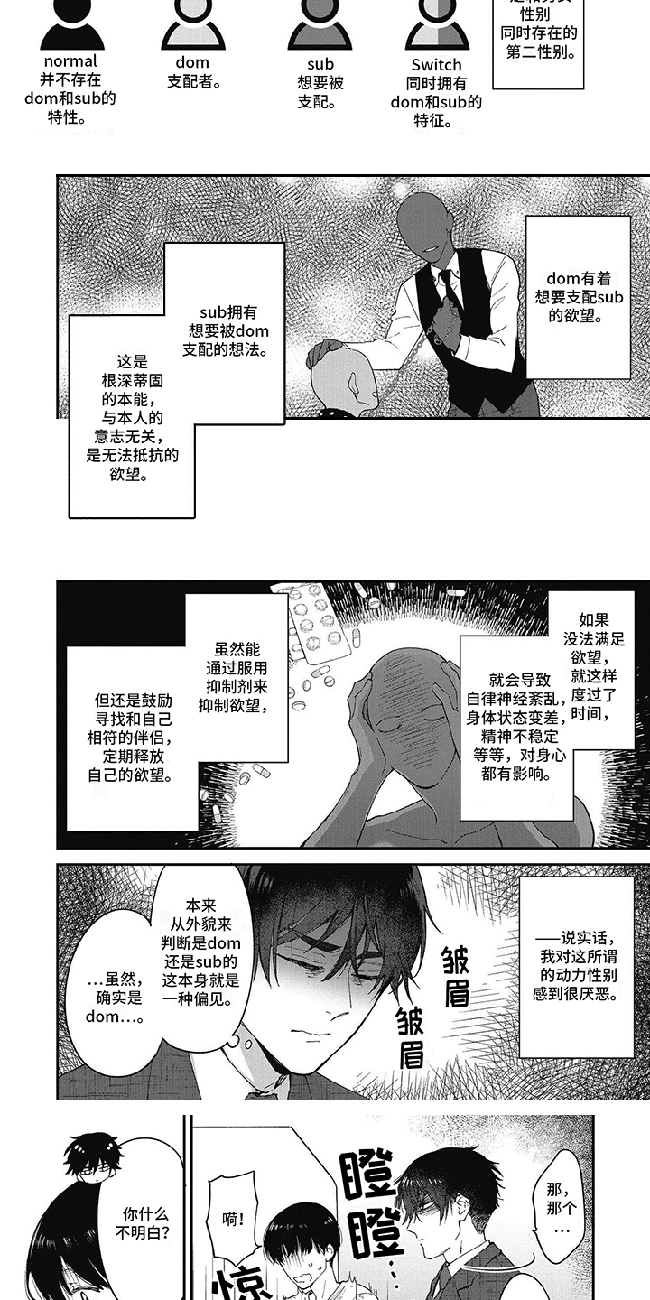 轻声支配漫画,第1话1图